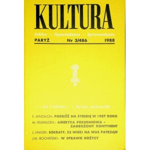 KULTURA PARYŻ Nr.3/486 1988 HERLING-GRUDZIŃSKI