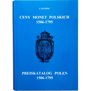 Z. Klimek, Ceny monet polskich 1506-1795