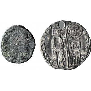 Antyk, Bizancjum, zestaw 2 monet