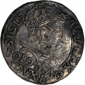 Zygmunt II August, Grosz na stopę polską 1547, Wilno, piękny