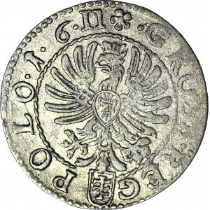 Zygmunt III Waza, Grosz 1611 Kraków, data 1. 6.II