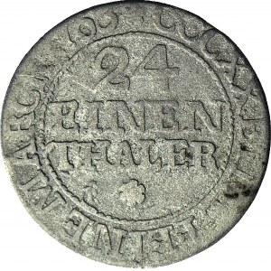 August III Sas, 1/24 talara 1763 FWóF, Drezno