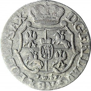 August III Sas, 1/24 talara 1763 FWóF, Drezno