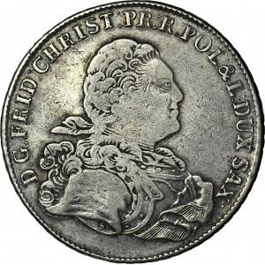 Fryderyk Krystian, Talar 1763 IFôF, oznaczenie S, Lipsk