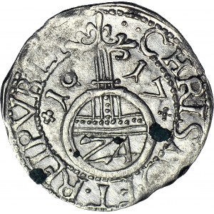 Pomorze, Księstwo Szczecińskie, Filip II, Grosz 1617, Szczecin, menniczy