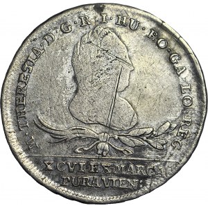 Zabór Austriacki, Księstwo Oświęcimsko-Zatorskie, Złotówka (15 krajcarów) 1775, Wiedeń