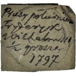 Zabór, Prusy Południowe, 1/2 grosza 1797 B, Wrocław, ze starej kolekcji