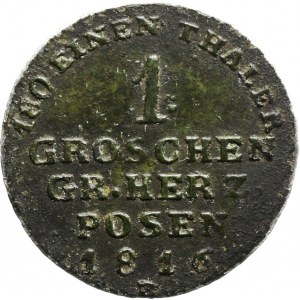 R-, Wielkie Księstwo Poznańskie, Grosz 1816 B, Wrocław