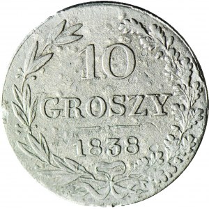 Królestwo Polskie, 10 groszy 1838