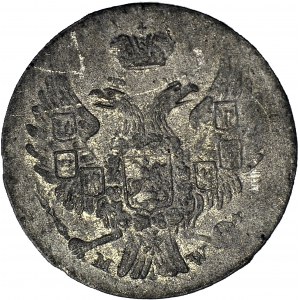 Królestwo Polskie, 5 groszy 1840, 5 w dacie pochylona w prawo, wysoka