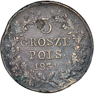 Powstanie Listopadowe, 3 grosze 1831