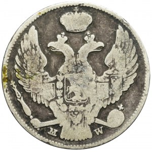 Zabór rosyjski, 2 złote = 30 kopiejek, 1838, Warszawa