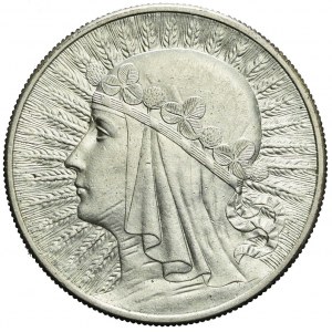 10 złotych 1932, Głowa, Londyn
