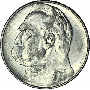 10 złotych 1936, Piłsudski, menniczy