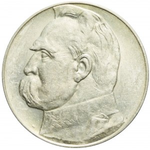 10 złotych 1937, Piłsudski, rzadszy rocznik