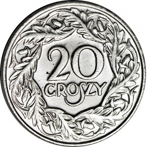 20 groszy 1923, mennicze