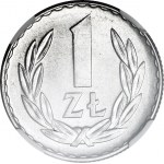1 złoty 1967, rzadki rocznik, mennicze