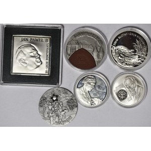 Zestaw 6 sztuk, 10 i 20 złotych 2001 - 2002