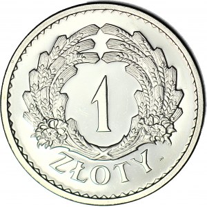 1 złoty 1928, wieniec z kłosów, próba, KOPIA