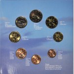 Finlandia, zestaw Euro i Centów 1999, pierwsze roczniki