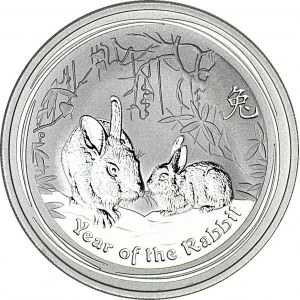 Australia, 1 dolar 2011, Rok Królika