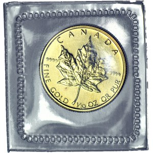 Kanada, 5 dolarów, 1987, 1/10 Oz