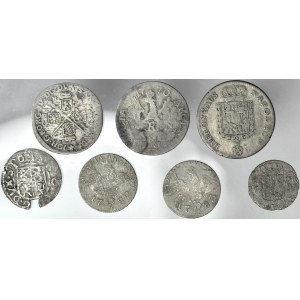 Niemcy, zestaw 7 szt. monet srebrnych