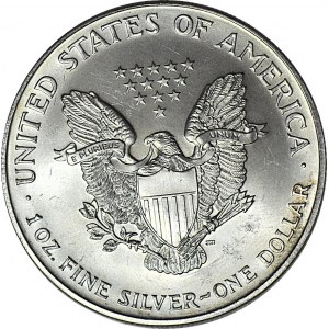 Stany Zjednoczone Ameryki (USA), 1 dolar Orzeł 2001, srebro