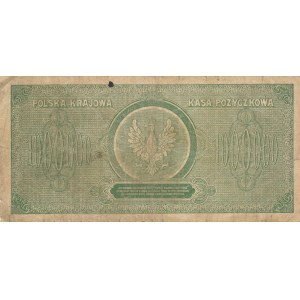 1.000.000 marek polskich 1923 - seria F, nr. siedmiocyfrowy