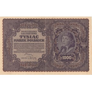 1.000 marek polskich 1919 -I Seria BE