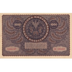 1.000 marek polskich 1919 -I Seria BE