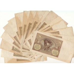 10 złotych 1940 - 17 sztuk