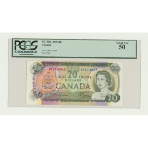 Kanada, 20 dolarów 1969, ser. WD