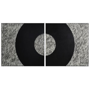 Joanna Glazewska, You are my complement IV, diptych, 2021