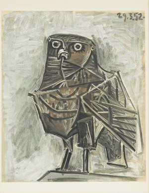 Pablo Picasso (1881 Malaga - 1973 Mougins), Sowa śmierci