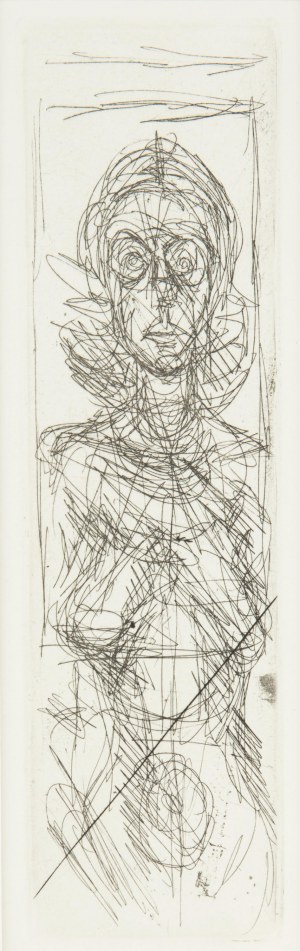 Alberto Giacometti (1901-1966), Annette de face, 1956