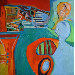 Monika Krasoń, (B. 1991), Bright sounds, 2017