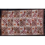 Kilim w stylu Art Deco, Gliniany k. Lwowa, lata 30-te.