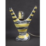 Horned lamp, Elżbieta Piwek-Białoborska, Włocławek, 1950s.