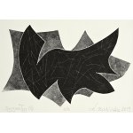Katarzyna Betlinska (b. 1965), Set of three graphics from the series Signals, 2019
