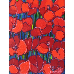 Joanna Mieszko-Nita (b. 1969), Poppies, 2022