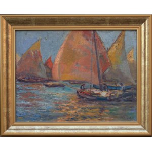 Leon Kowalski (1870-1937), Segelboote, 1929