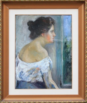 Maria Giżbert-Studnicka, Kobieta w oknie, około 1943 r