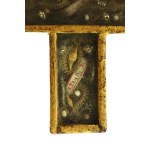 Relikwiarz w formie krzyża XVIII w.