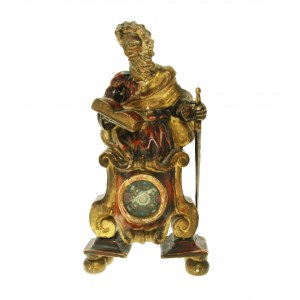 Relikwiarz w formie figury św. Pawła z relikwią świętej Wiktorii XVIII w.