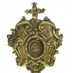 Relikwiarz świętego Paschalisa Baylon, medalion, XVIII w