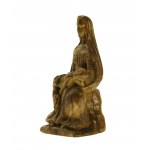Pieta- figura wykonana z drewna, XVI w