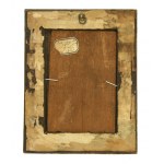 Madonna - oil painting copper sheet, 18th century