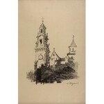 Leon Wyczółkowski (1852-1936), Katedra Wawelska, 1915