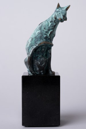 Robert Dyrcz, Kot (Brąz, wys. 19,5 cm)